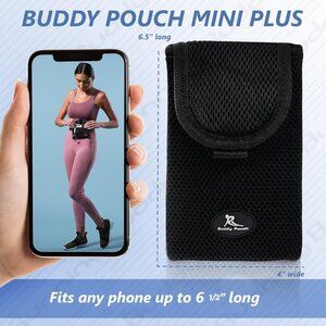 Magnetic Pouch Waistpack Wallet Travel Gym Walk Run Bike NEW